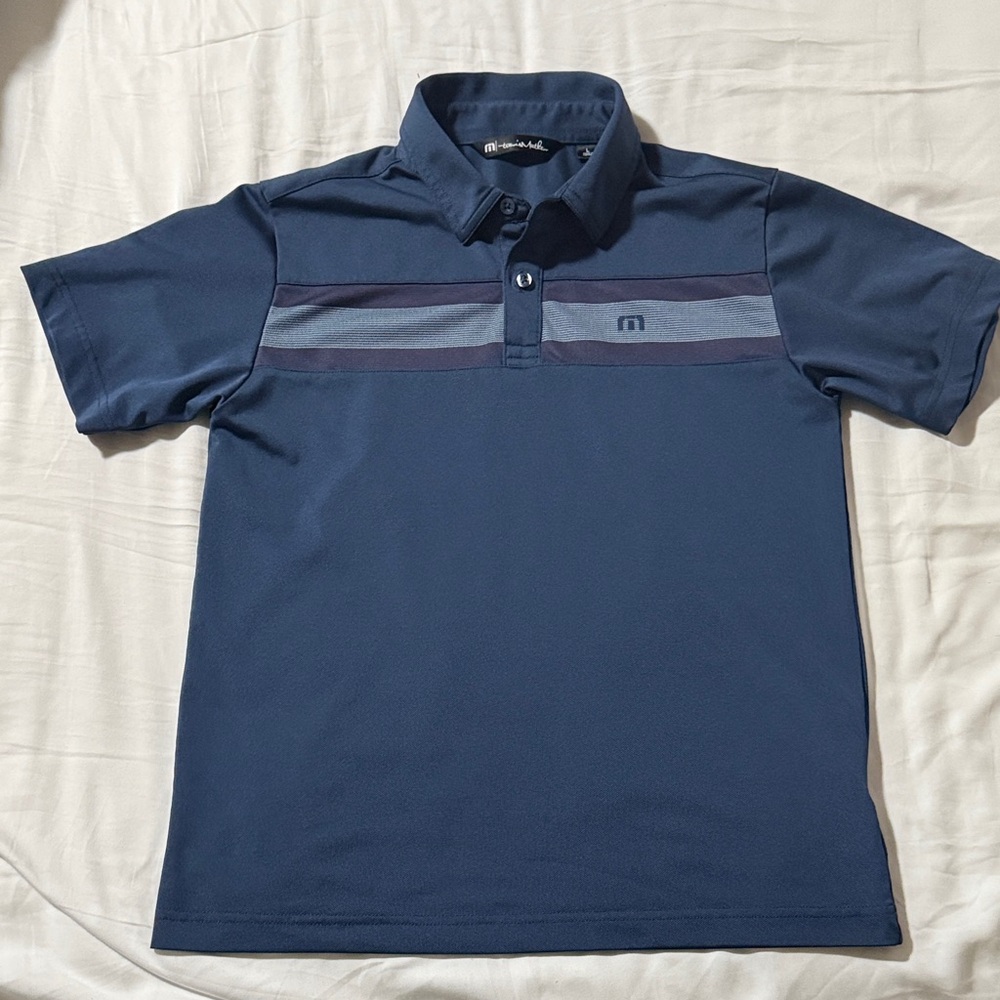 Travis Mathew Kids Navy Polo Shirt